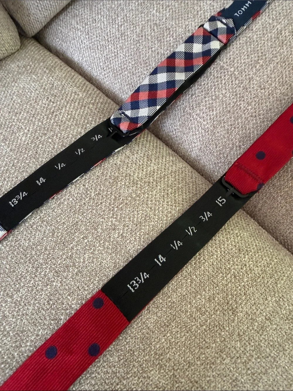 Two Tommy Hilfiger Bow Ties - NEW